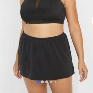 CACIQUE Swim Bottom Skirt Sz 14